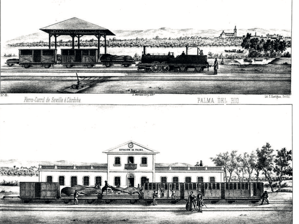 El ferrocarril Córdoba-Sevilla, una odisea del siglo&nbsp;XIX