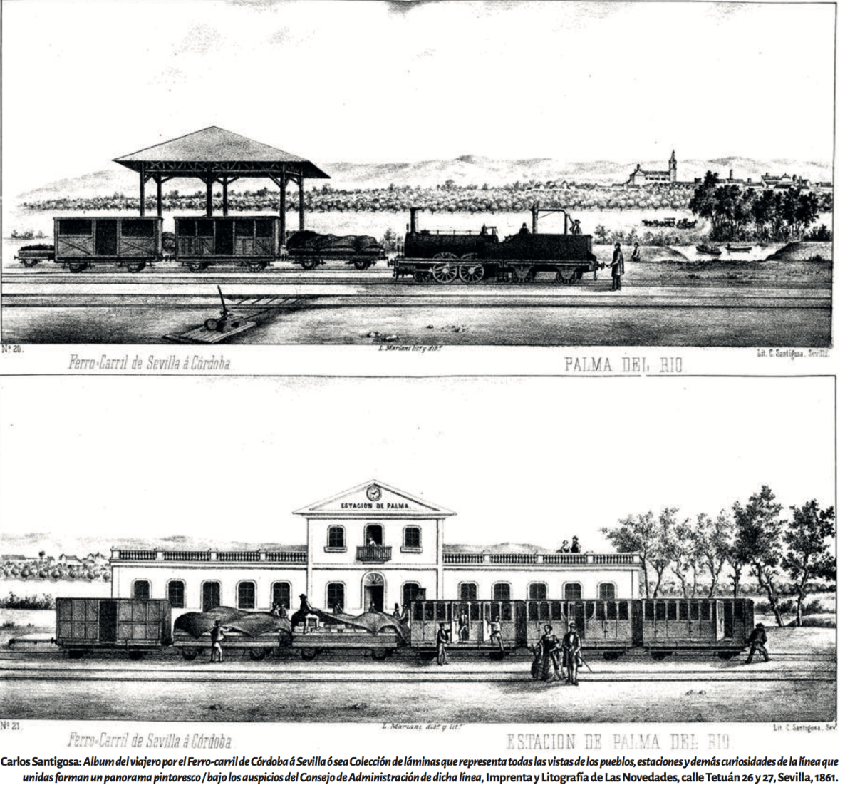 El ferrocarril Córdoba-Sevilla, una odisea del siglo&nbsp;XIX